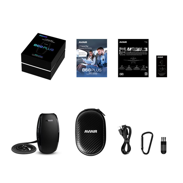 AVIAIR Travo Pur Personal Air Purifier AVP-868PLUS(International)
