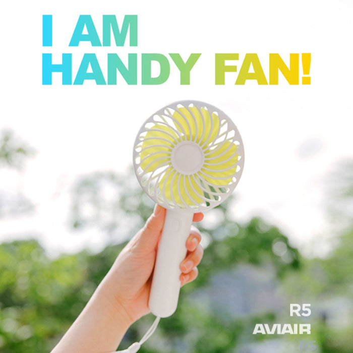 AVIAIR Handy Fan With Tabletop Station R5 -2 PACK