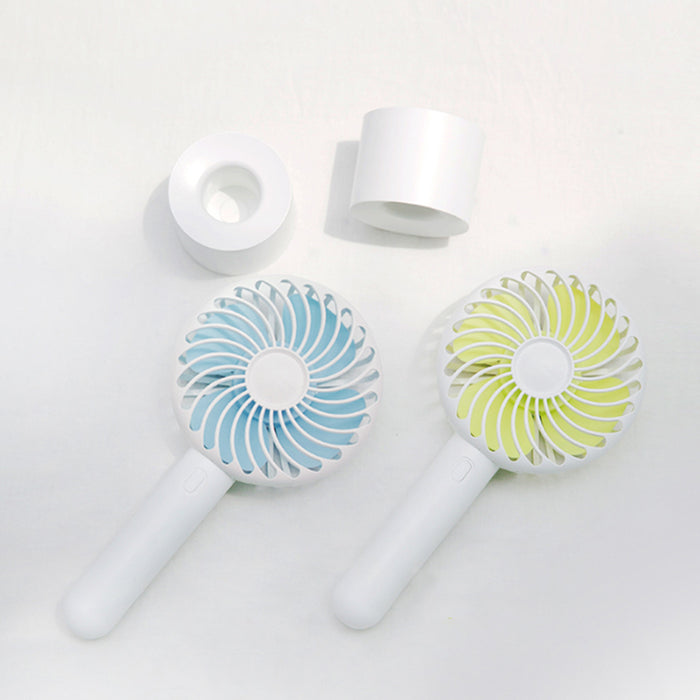 AVIAIR Handy Fan With Tabletop Station R5 -2 PACK