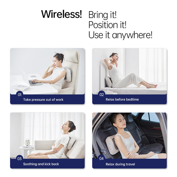 AVIAIR AMC-220 Wireless Kneading Massage Cushion